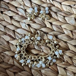 Lilly Pulitzer Earrings and Bracelet Matching Set